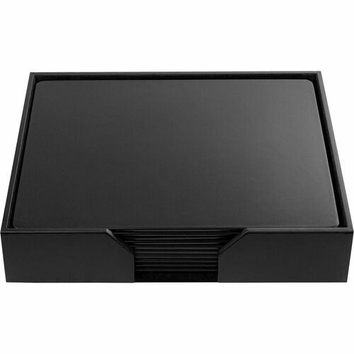 Dacasso  Conference Room Set,Pads,11 Pc,21-1/10"x17-2/5"x4",BK