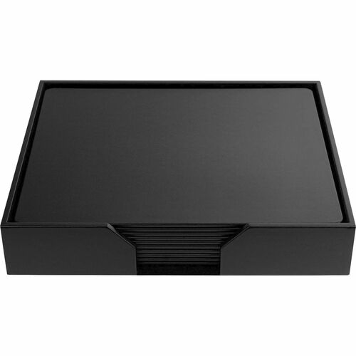 Dacasso  Conference Room Set,Pads,11 Pc,18-1/10"x15-2/5"x4",BK