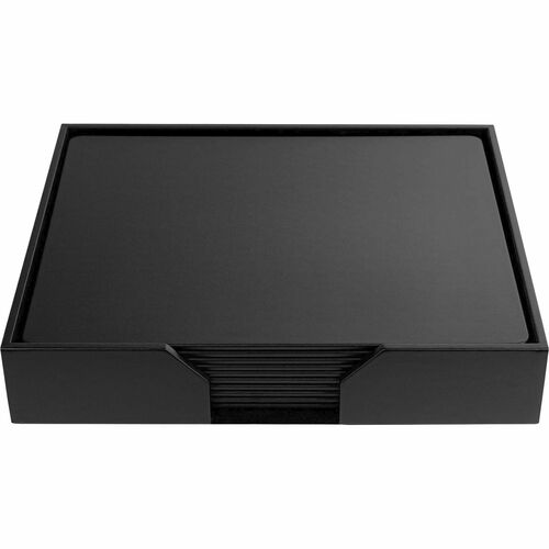 Dacasso  Conference Room Set,Pads,11 Pc,21-1/10"x17-2/5"x4",BK