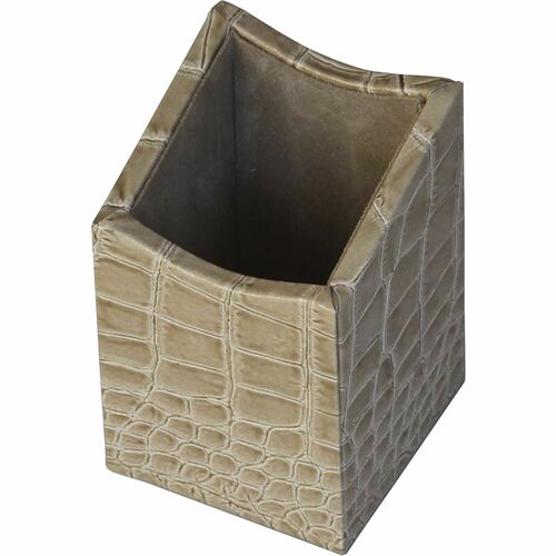 Dacasso  Pencil Cup,Breeze,3-3/10"x3-1/4"x5",BG