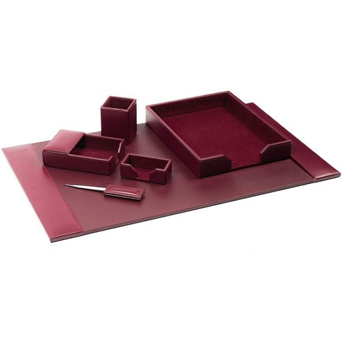 Dacasso  Desk Set,6 Pc,30"x18"x4",BY