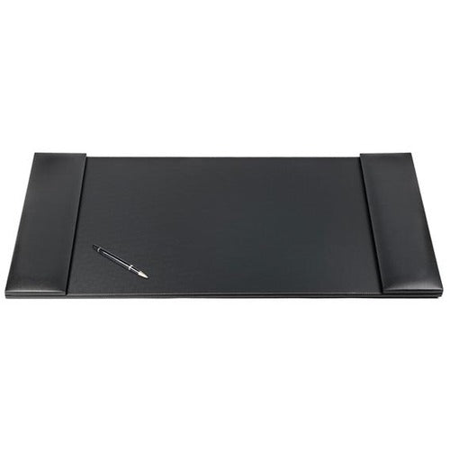 Dacasso  Desk Mat,w/ Folding Side Rails,34"x20"x1",BK
