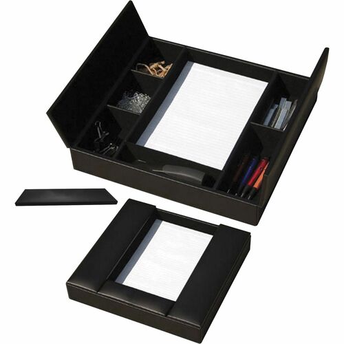 Dacasso  Conference Room Organizer,17"x16"x3",BK