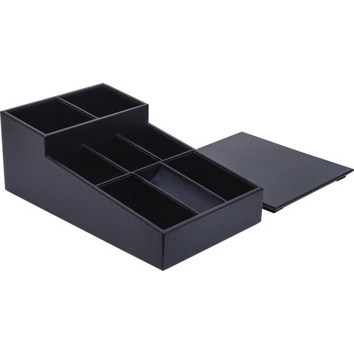 Dacasso  Coffee Condiment Organizer,9-3/5"x16-1/4"x6-1/10",NY
