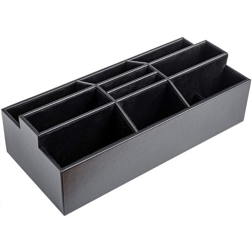 Dacasso  Remote Control Organizer,12-1/4"x6-3/5"x3-3/4",BK
