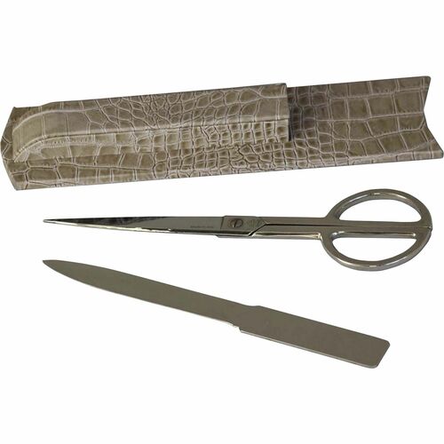 Dacasso  Library Set,Chrome,11-1/4"x2-3/4"x1-1/10",BG