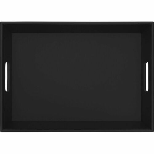 Dacasso  Serving Tray,19-1/5"x13-3/4"x2-1/4",BK