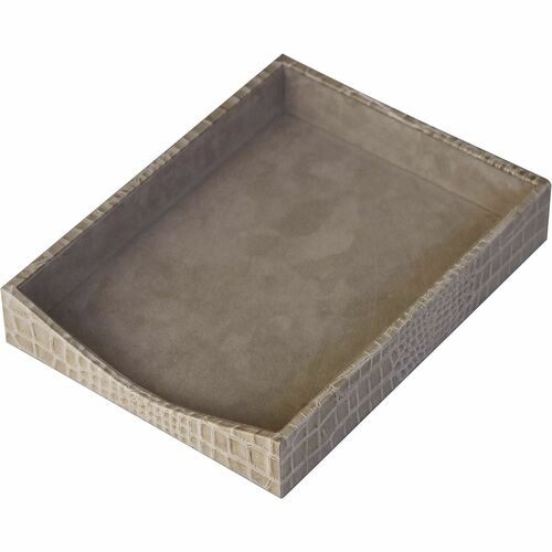 Dacasso  Letter Tray,Breeze,13-1/10"x10"x2-1/5",BG