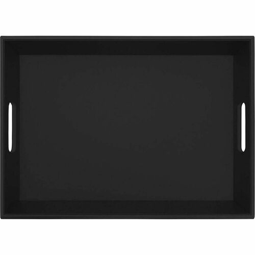 Dacasso  Serving Tray,19-1/5"x13-3/4"x2-1/4",BK
