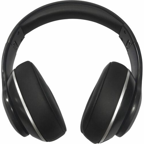 Compucessory  Headset, w/ Microphone, Wireless, Foldable, Black
