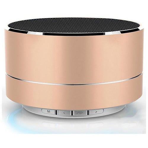 Compucessory  Speaker, Wireless, 120 Grams, 2-3/4"x1-7/10", Gold