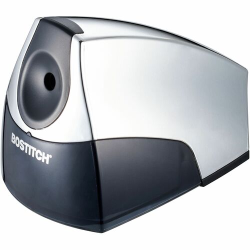 Bostitch (Stanley Bostitch)  Pencil Sharpener, Electric, 4"x8-1/3"x4-1/4", Chrome