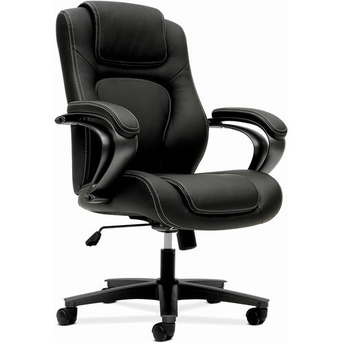 HON  High Back Exec Chair, 26"x28"x45-1/2", Black