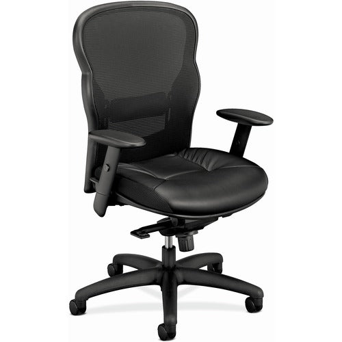 HON  Hi-Back Task Chair, 27-1/2"x28"x44", Black