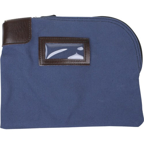 ControlTek  Bag,7-Pin,Locking,w/Zipper,Nylon,8-1/2"x11",Blue