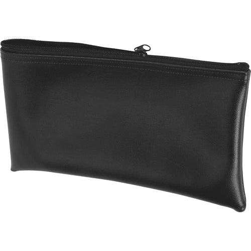 ControlTek  Bag,w/Zipper,Vinyl,Multipurpose,11"x6",Black