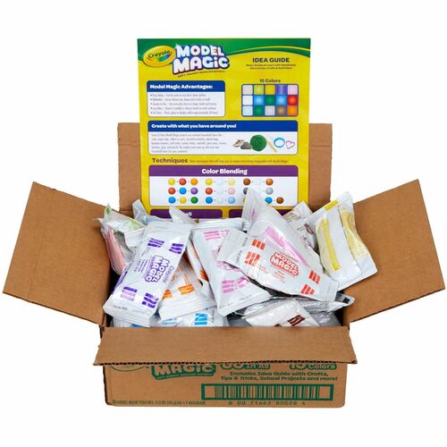Crayola  Modeling Clay, 15 colors, 1oz Bags, 30/PK, AST