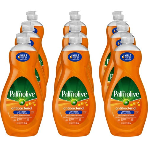 Colgate-Palmolive Company  Dish Detergent, Liquid, Antibacterial, 20 fl. oz., 9/CT, OE