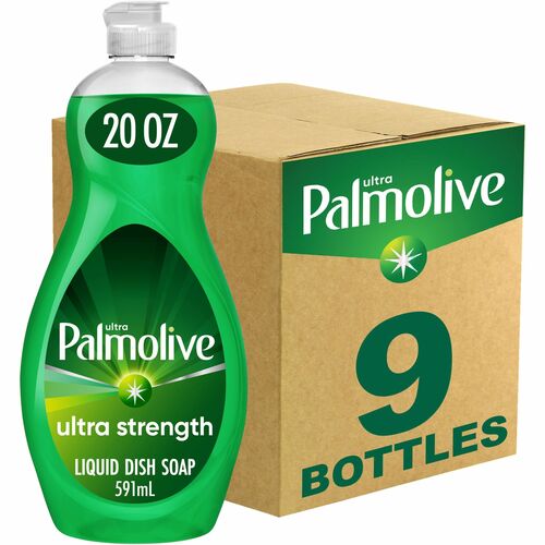 Colgate-Palmolive Company  Dish Detergent, Liquid, Ultra-Strength, 20 fl. oz, 9/CT, GN