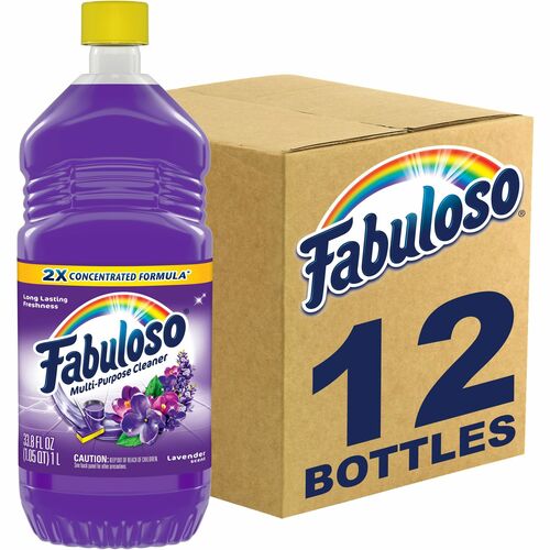 Colgate-Palmolive Company  Fabuloso Lavender Cleaner, 33.8oz., 12/CT, Lavender