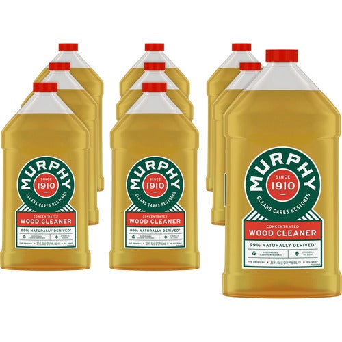 Colgate-Palmolive Company  Wood Cleaner, Murphy Oil Soap, 32oz., 9/CT, Gold