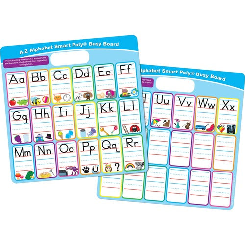 Ashley Productions, Inc.  Dry-erase Board,Alphabet,10-3/4"x10-3/4",MI