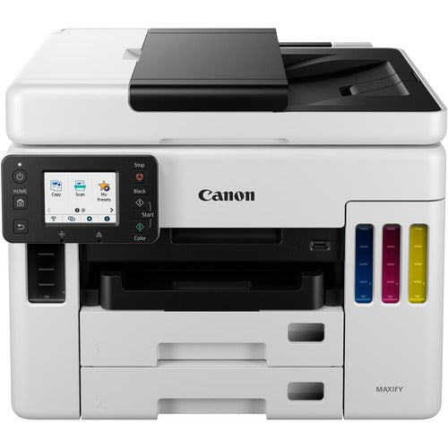 Canon  Printer,AIO,Scan/Copy/Fax,MegaTank,24BK/15.5Color ipm,WE