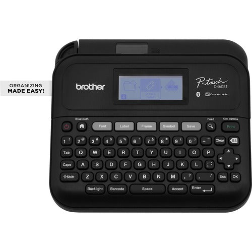 Brother  Label Maker,Bluetooth,20mm/Sec,7.4"x7"x2.8",BK