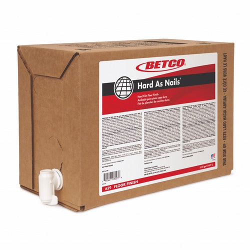 Betco Corporation  Floor Finish, Dries Clear, 5 Gallon Bag-in-Box,White