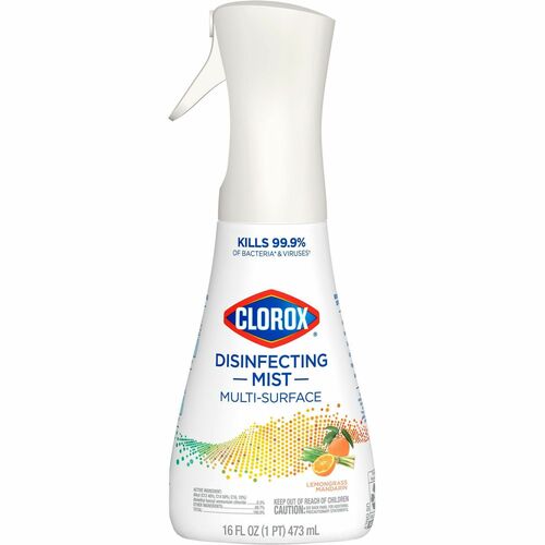 Clorox Company  Disinfecting Spray,w/Sprayer,LemongrassMandarin,16oz,WE