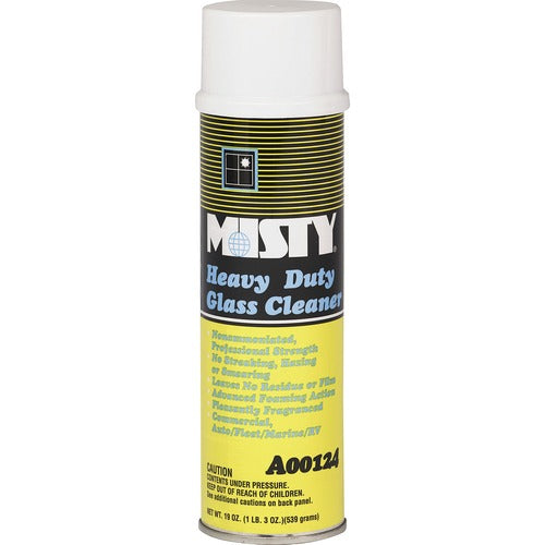 Amrep,Inc.  Heavy Duty Glass Cleaner, 19oz., 12/CT, White