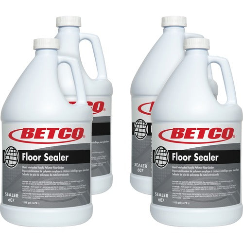 Betco Corporation  Floor Sealer,Acrylic Polymer,High Gloss,1 Gal,4/CT,Clear