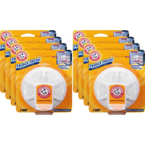 Church & Dwight Co., Inc.  Refrigerator Deodorizer, Air Filter, Arm&Hammer, 8/CT, WE