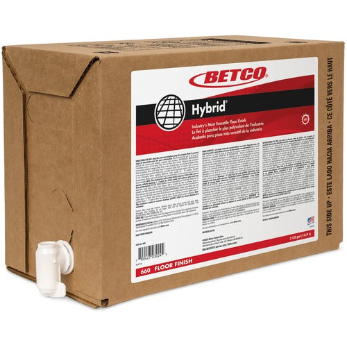 Betco Corporation  Floor Finish,2000-3000 Sq Ft/Gallon,5 Gal Box,WE/CL