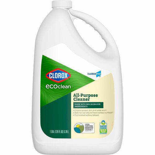 Clorox Company  Cleaner,All-Purpose,Kitchen/Bathroom,Refill,128 fl oz,GN/WE