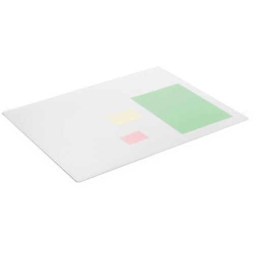 Durable Office Products  Desk Mat,Round Edges,Polypropylene,25-1/2"x19-7/10",Clear
