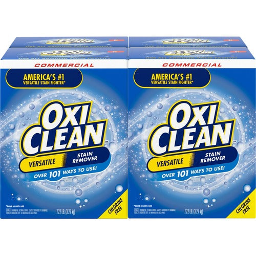 Church & Dwight Co., Inc.  Stain Remover, Commercial OxiClean, 156 Loads, 7.22 lb, 4/CT
