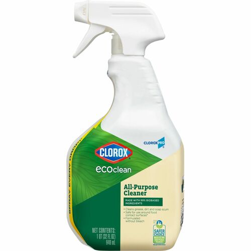 Clorox Company  Cleaner,All-Purpose,Kitchen/Bathroom,Spray,32 fl oz,GN/WE
