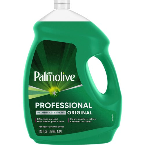 Colgate-Palmolive Company  Dish Detergent, Pro, Liquid,Ultra-Strength, 145oz, Green