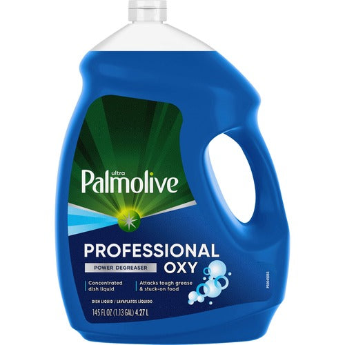 Colgate-Palmolive Company  Dish Detergent,Liquid,Manual,Power Degreaser,145oz,Blue
