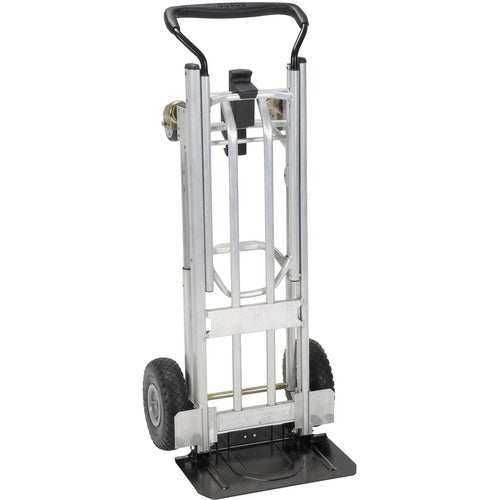 Cosco Home And Office Products  Hand Truck,4-in-1,Folding Plate,18.7"x19.69"x48.31",BK