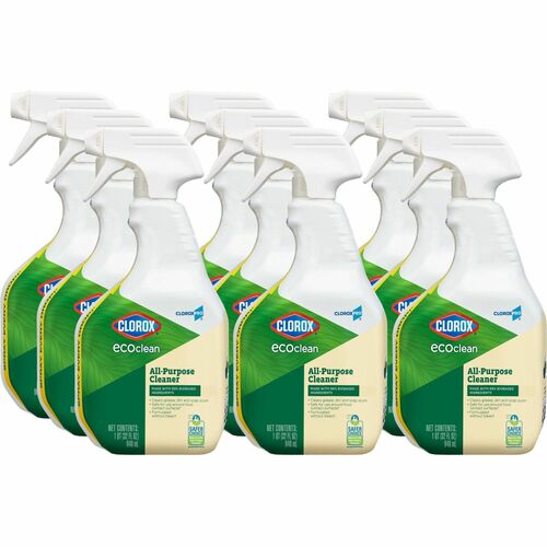 Clorox Company  Cleaner,All-Purpose,Kitchen/Bath,Spray,32 fl oz,9/CT,GN/WE