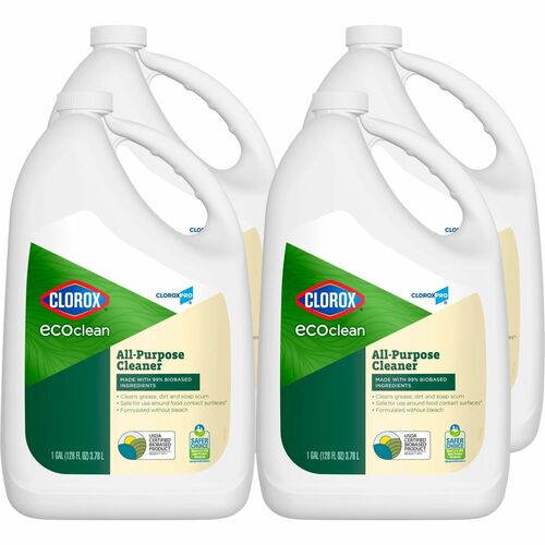 Clorox Company  Cleaner,All-Purpose,Kitchen/Bath,Refill,128 fl oz,4/CT,GN/WE