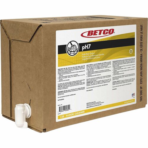 Betco Corporation  Floor Cleaner,Concentrate Neutral pH,BIB,5 Gallon,CL