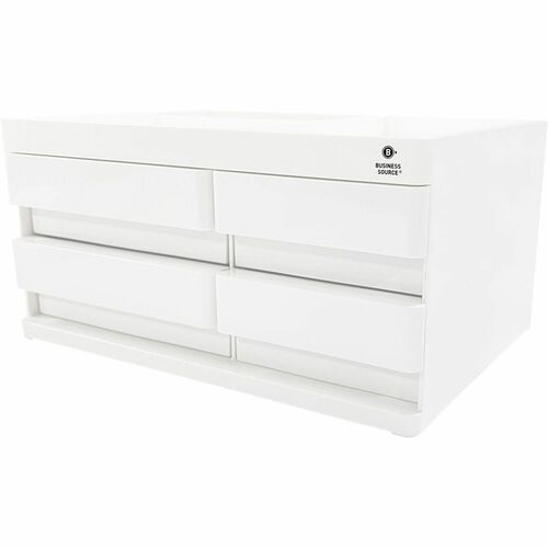 Business Source  Desktop Organizer,4 Drawers,10-2/5"x7-2/5"x5-1/5",WE