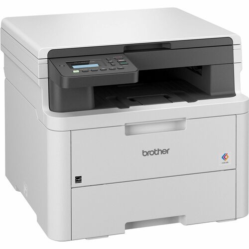 Brother  Printer,Scan/Copy,Wirlss,DigtalColor,17-1/2"x16-1/10"x14",GY