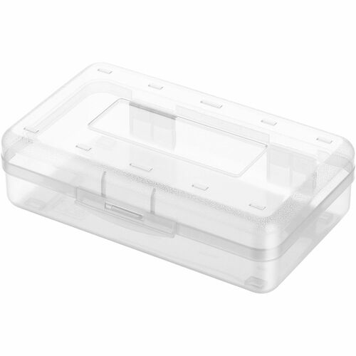 Business Source  Pencil Case,Snap Lid,Polypropylene,CR