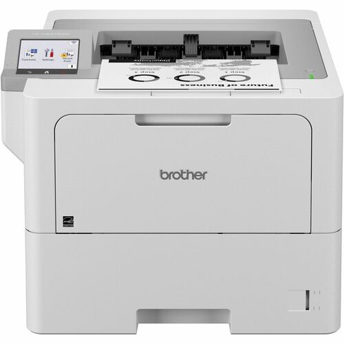Brother  Printer,Laser,Monchrme,Wirelss,Touchscren,HighYield,52ppm,WE