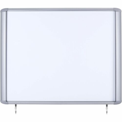 Bi-silque  Board,Dry-Erase,Magnetic,Enclosed,26-1/2"x30",WE