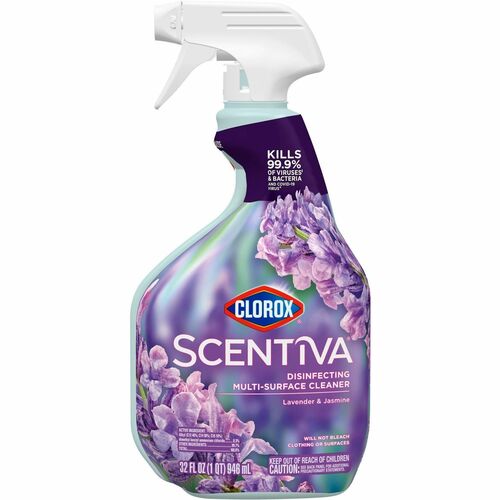 Clorox Company  Cleaner,Multisurface,Lavender/Jasmine,Spray,32 oz,CL